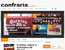 Tablet Screenshot of confrariadabirita.com.br